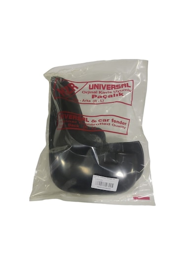 Paçalık Üniversal Glz01010602  Kavis Uyumlu Otomobil Arka 2Li Set Kırmızı