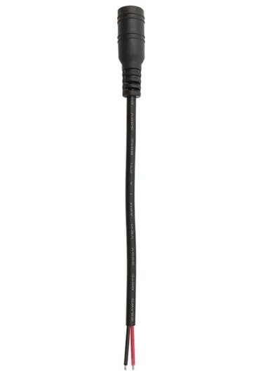 Sazan Yemleme (TEKNE VE BOTU)pil Jak Kablosu 12cm Uzunluk Siyah