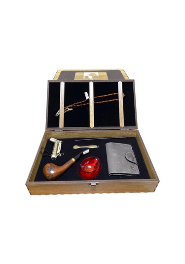 Pipsan Pipo Ahlat Ağacı Balsa Filitreli Çakmaklı Cüzdanlı Tesbihli Set 605728-509162