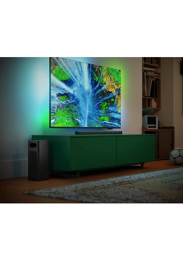 Phılıps TAB6309 320 W Bluetooth Ultra İnce Kablosuz Subwoofer Soundbar Siyah