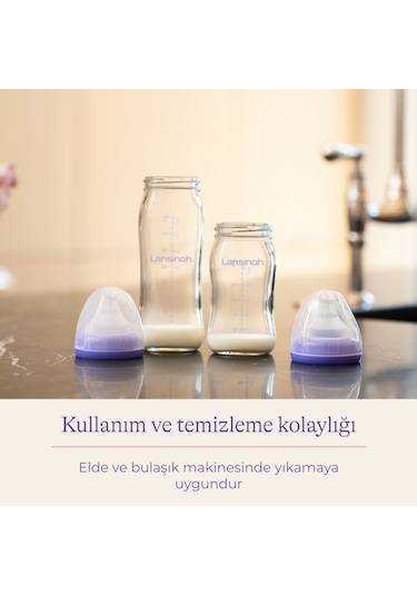 Lansinoh Natural Wave Cam Biberon 240 ML