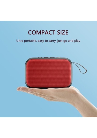 Besthome1 Hıfı Ses, 10m Mesafe, Kablosuz Arama, Tf/usb/fm - Gri Outdoor Spor Hoparlör