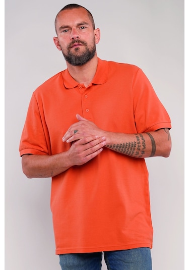 Gabria Polo Yaka Erkek T-shirt Tarçın