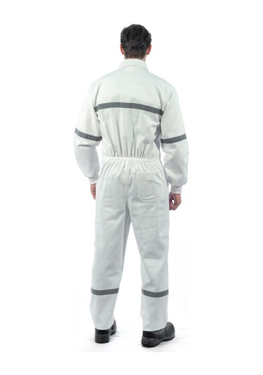 Şensel, Reflektörlü Iş Tulumu, Beyaz -55E1810- Iş Elbisesi