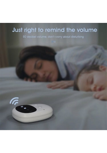 Flybuy Kablosuz Yatak Islatma Alarmı - Titreşimli, Sesli Led Uyarı - Çocuk & Yaşlı Bakımı İçin/