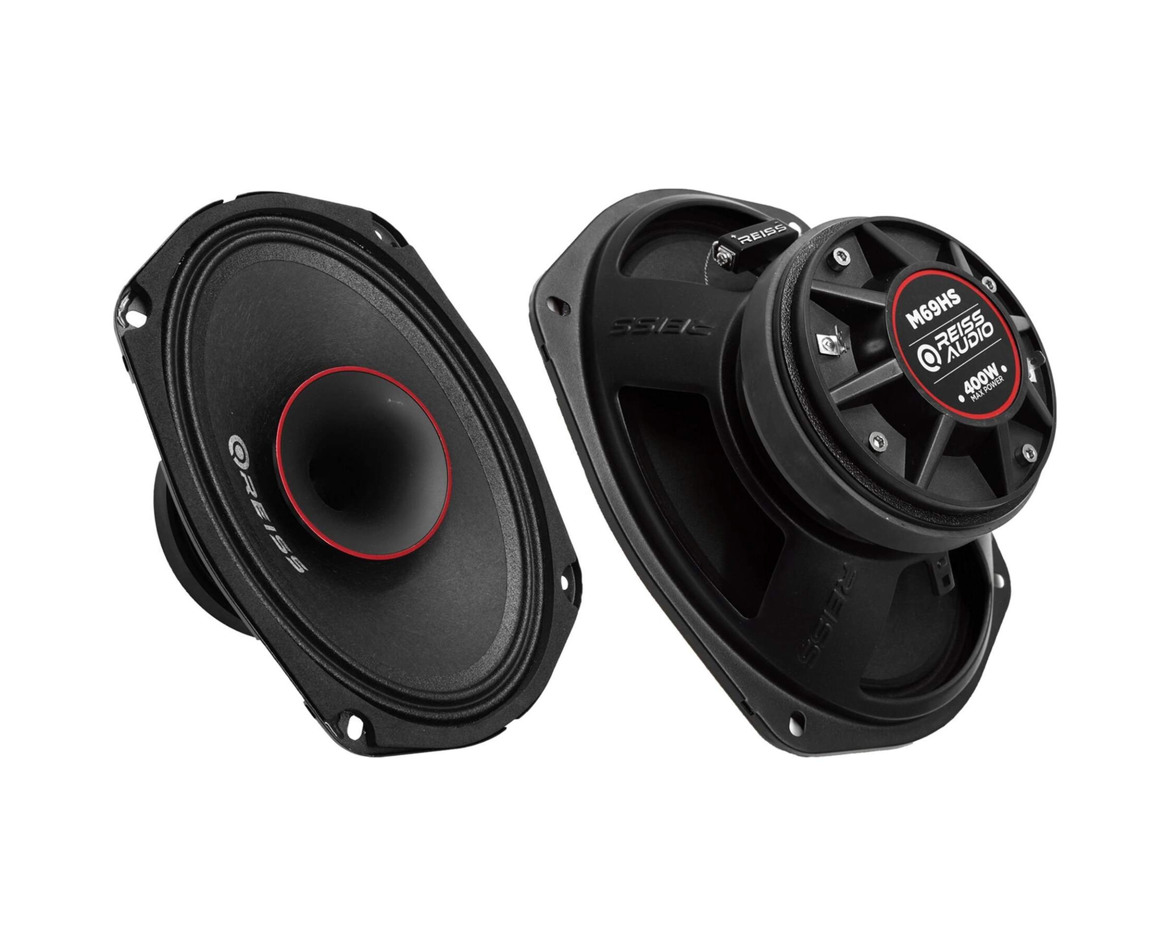 Reiss Audio Rs-m69hs Oval Midrange 300 Watt
