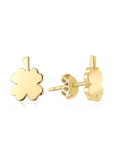 Sembolgold Yonca Altın Küpe