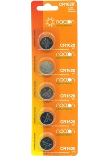 Naccon Cr1620 3v Lityum Pil 5li Blister