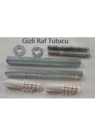 Metal Raf Tutucu Büyük U