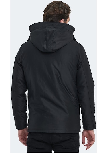 Slazenger HANKIN Erkek Mont &amp; Kaban Siyah