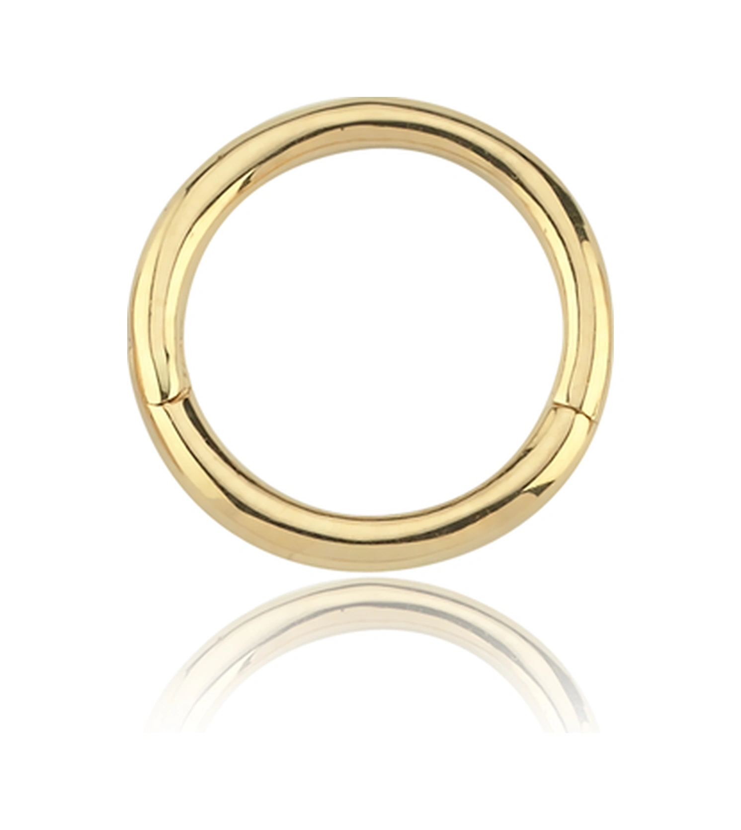 Cherry By Özkonak 0.8 Cm Düz Helix Piercing Sarı