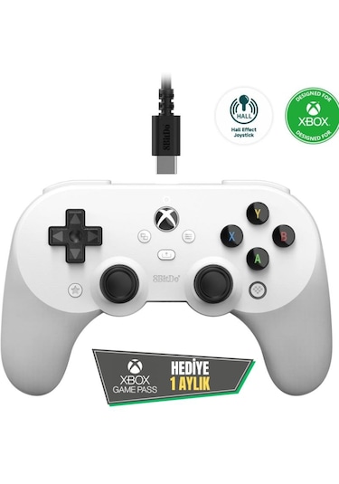 8bitdo Pro 2 Hall Effect Kablolu Controller Xbox Series X Series