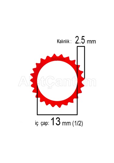 Aletçantam Silikonlu Bahçe Hortumu Yumuşak Kırılmaz Hortum 1/2
