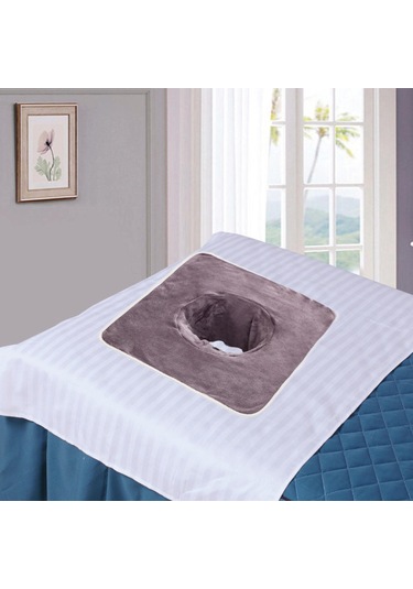 Homyl Spa Havlusu Yüz Deliği Ile Yıkanabilir Cilt Için