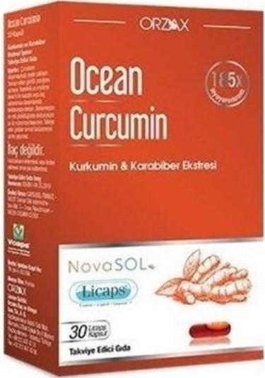 Ocean Curcumin Zerdeçal Karabiber Ekstresi 30  Kapsül