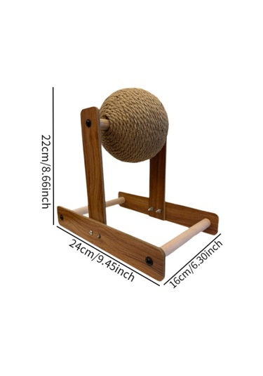 Suntek Kedi Tırmalama Oyuncağı Sisal Topu Küçük T-şekli