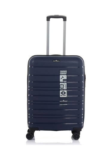 Hotowa Gold Pp Valiz 8010 Gece Mavisi Tsa Kilitli Orta Boy Koyu Mavi