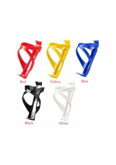 Kırmızı Bisiklet Bisiklet Dağ Yol Bisikleti Su Şişesi Tutucu Kafesleri Raf Montajı Kırmızı