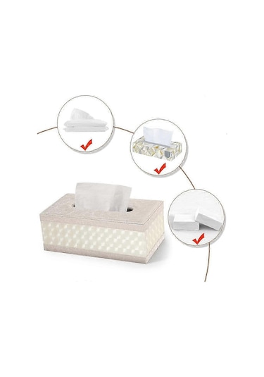 1 Adet Yüz Mendili Kutusu Mendil Tutucu