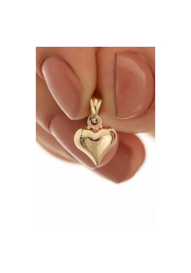 14 Ayar Altın Kalp Kolye Ucu N11.1931