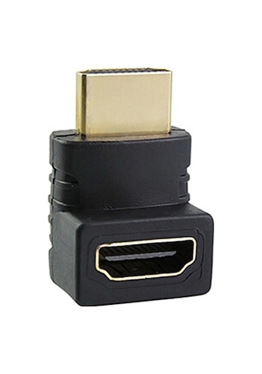Hdmı Dirsek Adaptörü Hdmi L Çevirici Uzatma Dönüştürücü 270 Derece