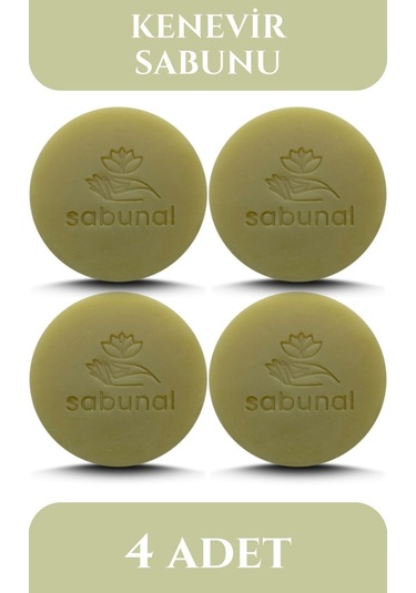 Sabunal Kenevir Sabunu 4 Adet - Nemlendirici Cilt Bakım Sabunu
