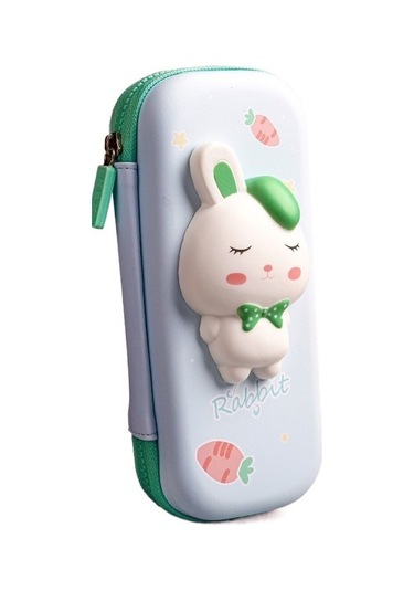 Geniş Kapasiteli Çok Amaçlı Okul Ve Ofis Kalem Kutusu, Dayanıklı Ve Şık Organizer Çanta Yeşil