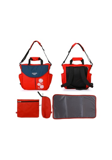 Coco Mamma Mira Anne Bebek Bakım Çantası Scarlet Kırmızı