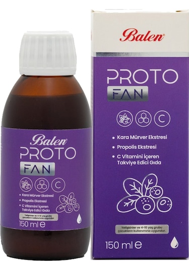 Balen Protofan Propolis Kara Mürver Ekstresi 150 ML