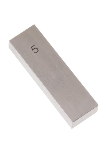 Suntek Tekli Çelik Blok Kaliper Ölçü Mastarı Özel Standart 5-mm