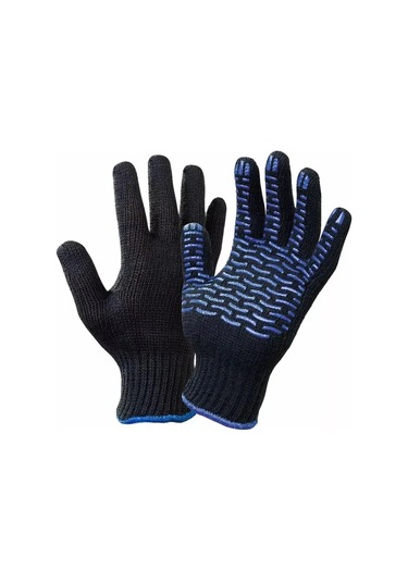 Reblaze İş Eldivenleri Pamuklu Ve Pvc Kaplama 5 İplik, 10 Kat İnşaat 30 Çift 362143686