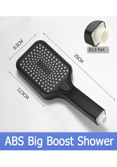 Geniş Çoklu Noozle Banyo Duş Başlığı Yeni Nesil Başlık Çok Renkli
