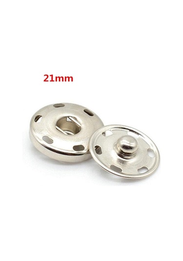 Altın 10-21mm Metal Pirinç Basın Çıtçıt Dikiş Düğme Çıtçıtlı Bağlantı Elemanları Dikiş Deri Zanaat Elbise Çanta El Yapımı Dıy 21mm