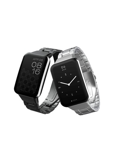 Xiaomi Mi Band 7 Pro Krd-04 Metal Kordon-pembe