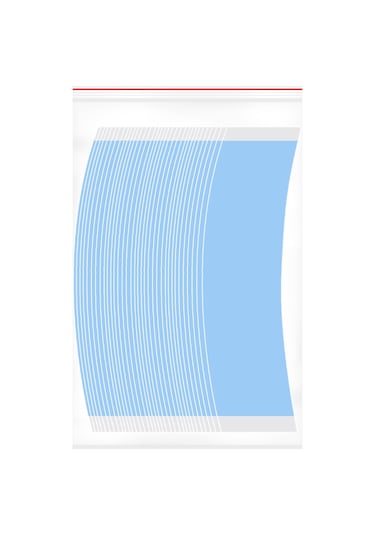 Walker Tape Lace Front Mavi Protez Saç Bandı 36 Adet "C"