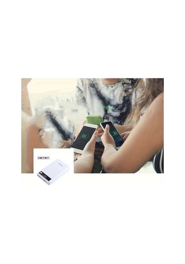 Besthome1 Dream011 Beyaz 18650 Akıllı Şarj Cihazı, Kamp Ve Seyahat İçin Kompakt Tasarım