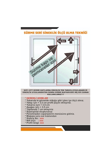 Plise Akordiyon Sineklik En:0-70 X Boy:0-140 Tüm Kapı Çeşitleri