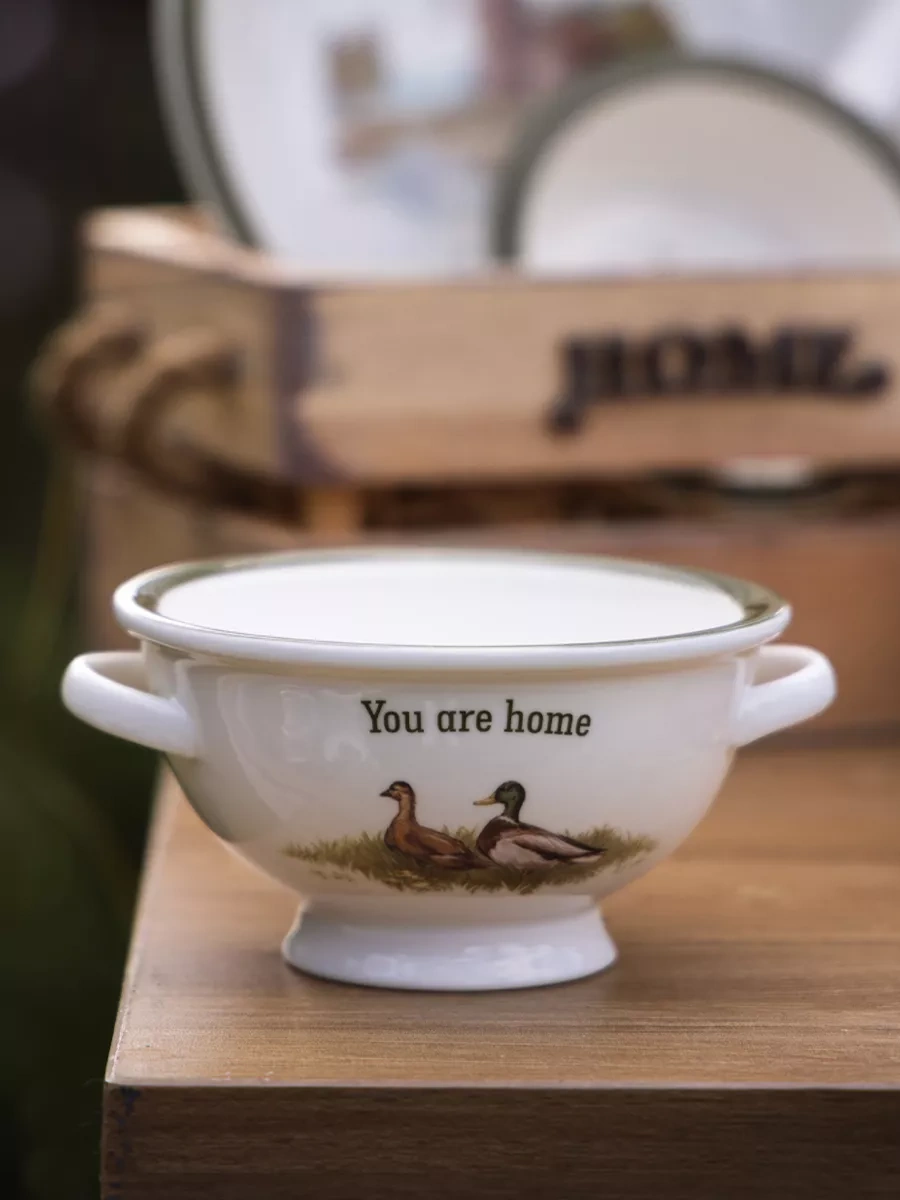 Lefard "family House" 300 Ml Saplı Salata Kasesi Hayırda Yassı Kap 204481744 Beyaz