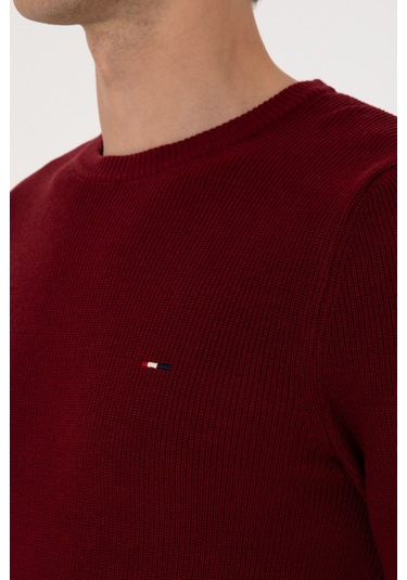 U.s. Polo Assn. Erkek Bordo Kazak /triko 50313667-vr014 Bordo