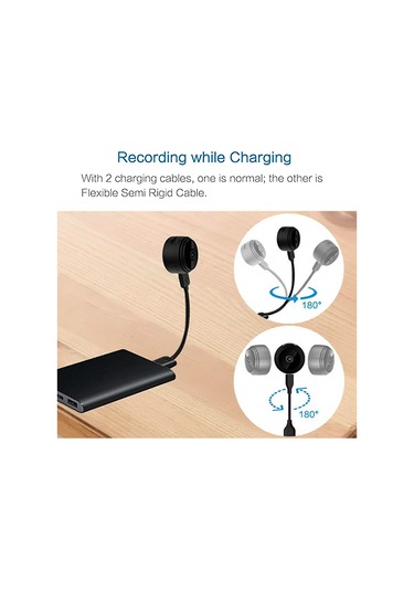 Folinda Ev İzleme Kamerası Mini 1080p: İki Yönlü Ses, İki Yönlü Ses, Hareket Algılama, Otomatik Kızılötesi Gece Görüşü, Uzak Erişim