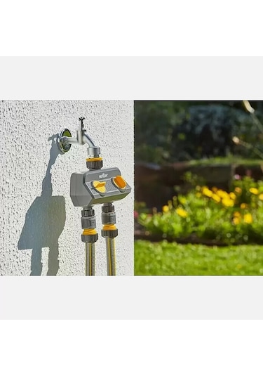 Neptun Çift Çıkışlı Otomatik Musluk Aparatı 1/2''-3/4''-1''