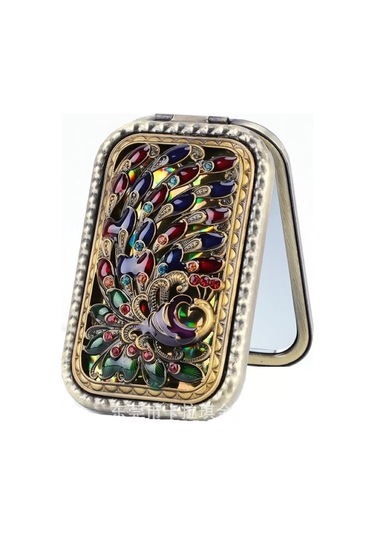 Mama Karma Cep Aynası Katlanabilir Hediye 226721607 Altın Rengi