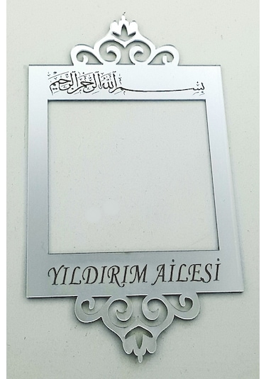 Kişiye Özel Zil Anahtarı Kenar Süsü Gümüş