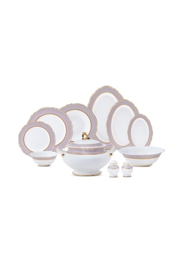 Aryıldız Majestic Yemek Takımı 60 Parça Desenli