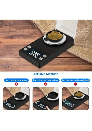 Willowhaven Anjkflur 20g 0.001g Hassas Terazi Kuyumcu Mutfak Laboratuvar Cep Ölçeği