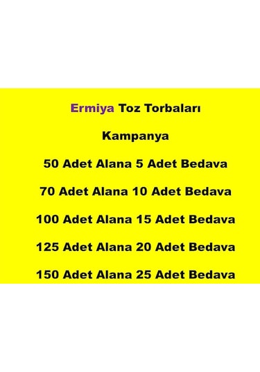 Arçelik Uyumlu Trb 6986 Elektrikli Süpürge Kağıt Toz Torbası 10 Adet