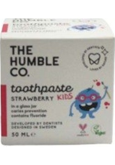 Humble Brush Çocuk Diş Macunu Kavanoz 50ml Çilek