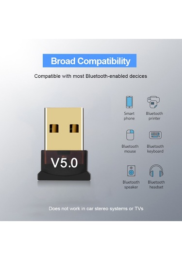 Concord B-11 Bluetooth 5.0 Doungle Alıcı
