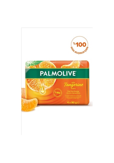 Palmolive Mandalina Kokulu Duş Jeli 500 Ml, 4x90 Gr Sabun, 500 Ml Sıvı Sabun