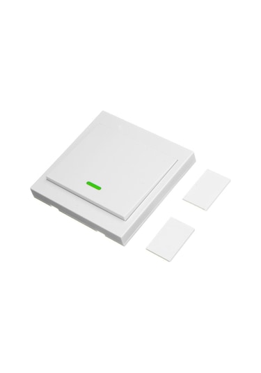 Teltree 433mhz Akıllı Kablosuz Uzaktan Kumandalı Duvar Anahtarı - 1 Açma Kapama Fonksiyonlu 1-gang